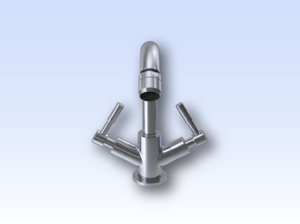 Water mixer tap repair